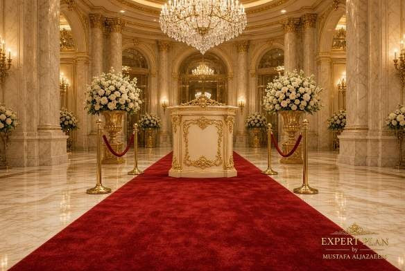 سجاد أحمر وحواجز VIP